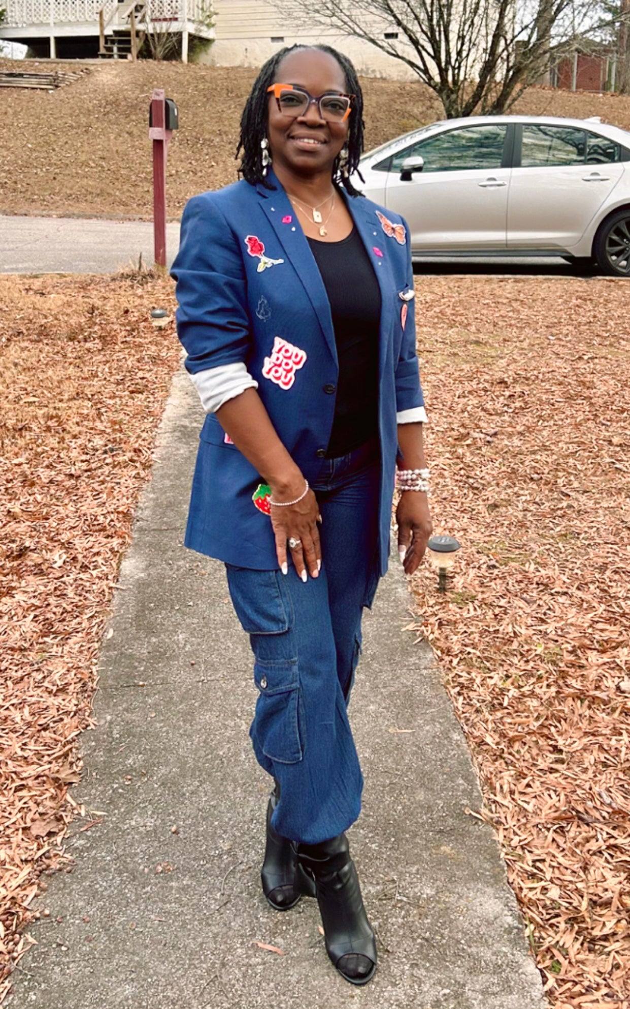 Custom Patched up Blazer