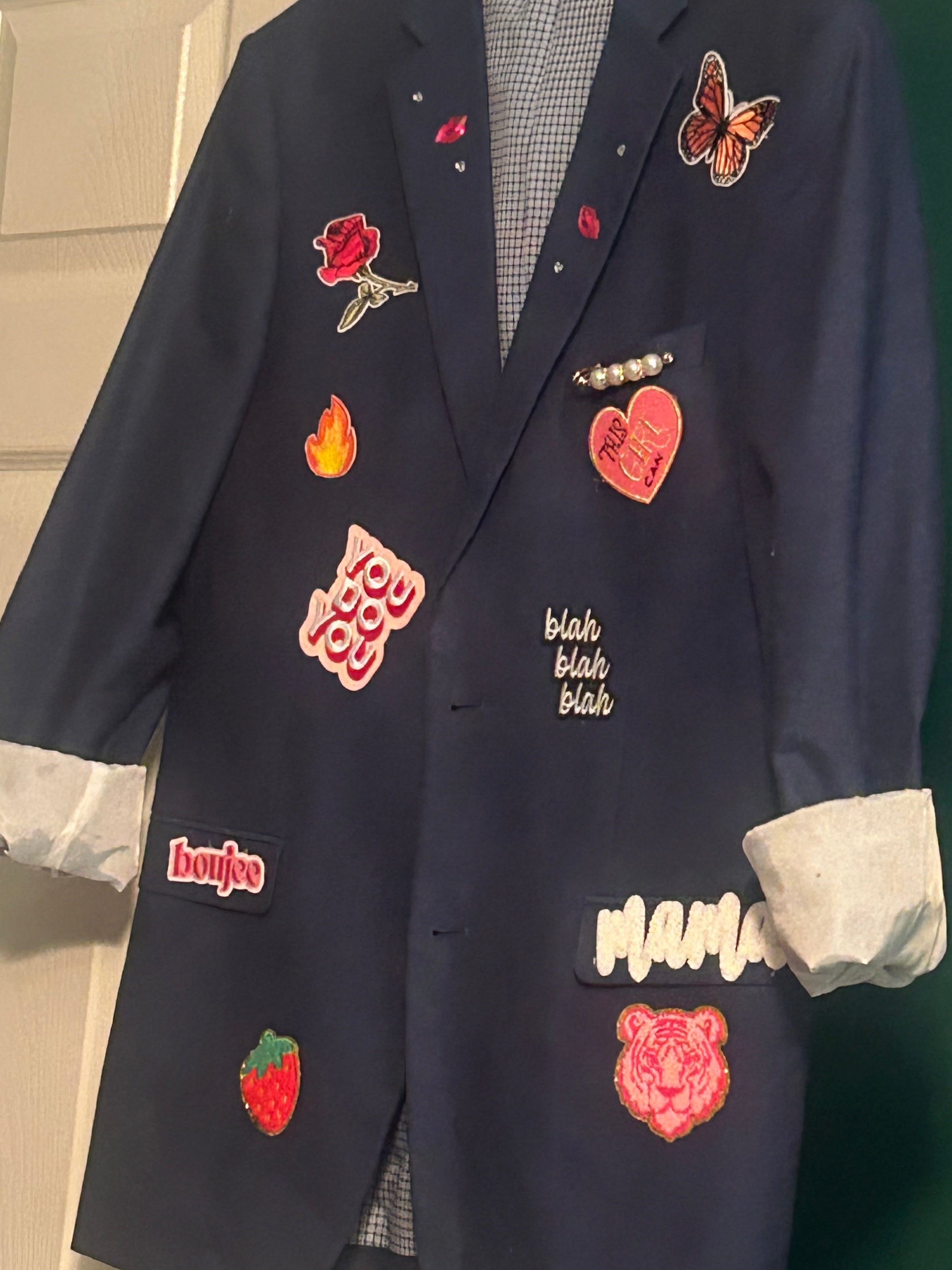 Custom Patched up Blazer