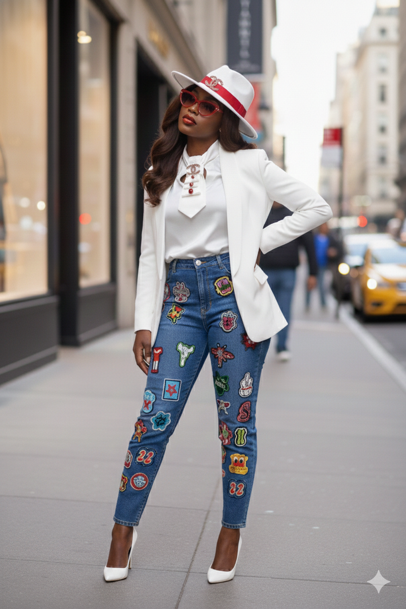 White Fedora Red Band Bnundle